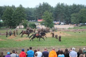 Inscenizacja Bitwy nad Wkrą.