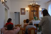 Msza Święta w Kaplicy Domu.