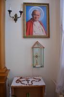 Relikwie Świętego Jana Pawła II.