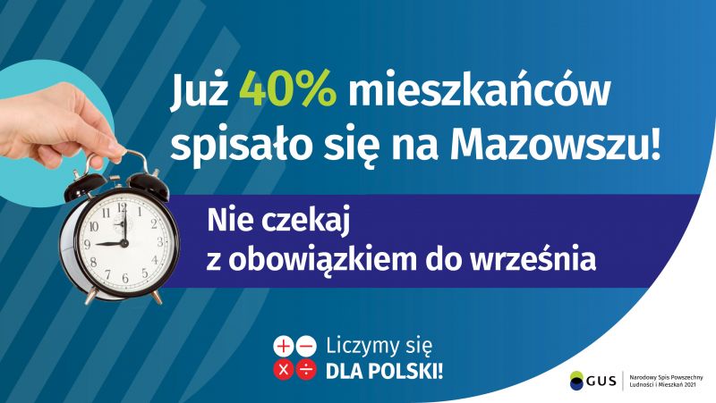 Ogłoszenie. Narodowy Spis Powszechny 2021.