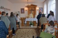 Dzień Papieski. Msza Święta w Kaplicy naszego Domu.