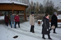 Powoli opuszczamy nasz Ogród Terapeutyczny. Udajemy się na dziedziniec.