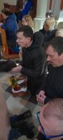 Nasi Mieszkańcy spędzają czas w bliskości Grobu Pana Jezusa.