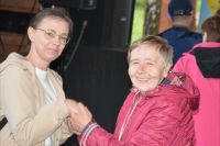 Pani Kierownik i Pani Tereska podczas zabawy tanecznej.