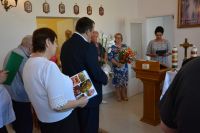 Mieszkańcy oraz Personel Domu żegnają swojego Kapelana.