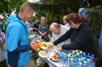 Niektórzy nasze rogaliki zabierali ze sobą na drogę.