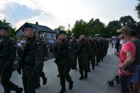 Uroczyste obchody 103 rocznicy Bitwy nad Wkrą w Borkowie.