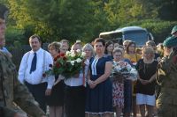 Uroczyste obchody 103 rocznicy Bitwy nad Wkrą w Borkowie.