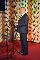 Dyrektor Domu Pomocy Społecznej w Obrytem wita zaproszonych Gości.