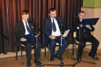 Pan Maciej, Pan Krzysztof i Pan Jerzy nakreślili rys historyczny wydarzeń z 1918 roku.