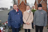 Delegacja naszego Domu uczestniczyła w uroczystościach na nasielskim cmentarzu.