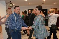 Pan Krzysztof także zatańczył z naszą Panią Dyrektor.