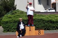 Pani Magdalena i Pani Małgorzata także zrobiły sobie pamiątkowe zdjęcie na podium.