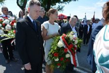 Wśród różnych delegacji byli także obecni przedstawiciele naszej Placówki.