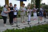 Spotkanie integracyjne w naszym ogrodzie z Uczestnikami Klubu Senior+ z Nasielska.