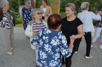 Spotkanie integracyjne w naszym ogrodzie z Uczestnikami Klubu Senior+ z Nasielska.