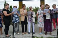 Spotkanie integracyjne w naszym ogrodzie z Uczestnikami Klubu Senior+ z Nasielska.