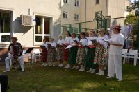 Integracyjny Zespół Pieśni i Tańca „MAZOWIACY” przypomniał nam wspaniałe ludowe piosenki.