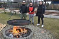 Zdjęcia z naszego drugiego zimowego spotkania przy ognisku w Ogrodzie Terapeutycznym w roku 2025.