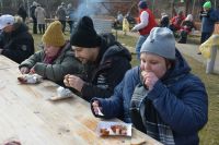 Zdjęcia z naszego drugiego zimowego spotkania przy ognisku w Ogrodzie Terapeutycznym w roku 2025.