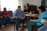 Wizyta Mieszkańców i pracowników naszej Placówki w Domu Dziennego Pobytu w Klukówku. Lipiec 2025.