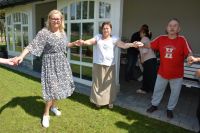 Wizyta Mieszkańców i pracowników naszej Placówki w Domu Dziennego Pobytu w Klukówku. Lipiec 2025.