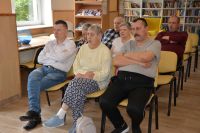 Następnie odbyło się spotkanie w sali kulturalno-oświatowej.