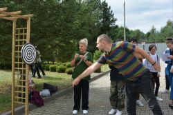 Zdjęcia z naszego uczestnictwa w imprezie sportowej w Domu Pomocy Społecznej w Szczutowie. Wrzesień 2025 roku.