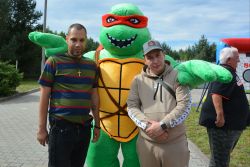 Zdjęcia z naszego uczestnictwa w imprezie sportowej w Domu Pomocy Społecznej w Szczutowie. Wrzesień 2025 roku.