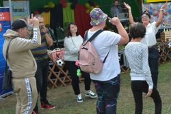 Zdjęcia z naszego uczestnictwa w imprezie sportowej w Domu Pomocy Społecznej w Szczutowie. Wrzesień 2025 roku.