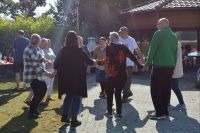 Spotkanie na zakończenie lata w Ogrodzie Terapeutycznym. Wrzesień 2025 roku.
