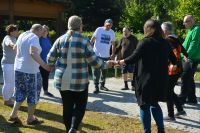 Spotkanie na zakończenie lata w Ogrodzie Terapeutycznym. Wrzesień 2025 roku.