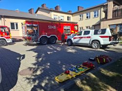 Ćwiczenia ratowniczo-gaśnicze w naszym Domu. Wrzesień 2025.