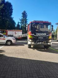 Ćwiczenia ratowniczo-gaśnicze w naszym Domu. Wrzesień 2025.