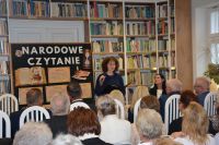 Akcja Narodowego Czytania w Miejsko Gminnej Bibliotece Publicznej w Nasielsku. Wrzesień 2025 roku.