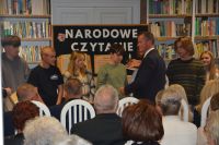 Akcja Narodowego Czytania w Miejsko Gminnej Bibliotece Publicznej w Nasielsku. Wrzesień 2025 roku.