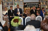 Akcja Narodowego Czytania w Miejsko Gminnej Bibliotece Publicznej w Nasielsku. Wrzesień 2025 roku.