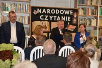 Akcja Narodowego Czytania w Miejsko Gminnej Bibliotece Publicznej w Nasielsku. Wrzesień 2025 roku.