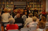 Akcja Narodowego Czytania w Miejsko Gminnej Bibliotece Publicznej w Nasielsku. Wrzesień 2025 roku.