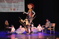 Podczas Przeglądu mieliśmy okazję obejrzeć wzruszającą pantomimę.