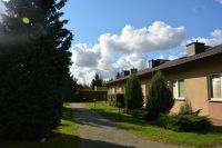 Zdjęcia naszego Domu i Ogrodu Terapeutycznego w październiku 2025 roku oraz jesienne dekoracje w naszej Placówce.