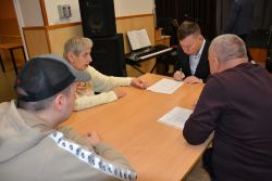 Spotkanie, jakie odbyło się w naszym Domu, z okazji czterdziestej siódmej rocznicy wyboru Karola Wojtyły na Papieża.