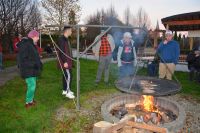 Zdjęcia z naszego jesiennego spotkania przy ognisku w Ogrodzie Terapeutycznym. Listopad 2025 roku.