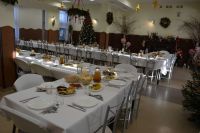 Wspólne kolędowanie oraz Wigilia Bożego Narodzenia 2025 roku w naszym Domu.