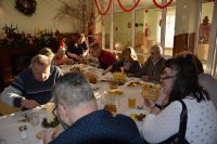 Wspólne kolędowanie oraz Wigilia Bożego Narodzenia 2025 roku w naszym Domu.