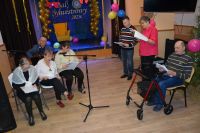 Bal Sylwestrowy w sali kulturalno-oświatowej naszego Domu, którym zakończyliśmy 2025 rok.