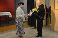 Pani Dyrektor otrzymała także od jednego z Mieszkańców wspaniały rysunek.