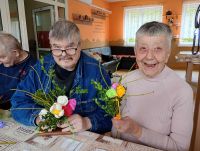 Uroczysta Msza Święta w kaplicy naszego Domu w Niedzielę Palmową. Marzec 2026 roku.