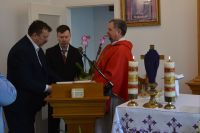 Uroczysta Msza Święta w kaplicy naszego Domu w Niedzielę Palmową. Marzec 2026 roku.