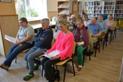 Spotkanie, jakie odbyło się w naszym Domu z okazji Dwudziestej Pierwszej Rocznicy Śmierci Jana Pawła II.